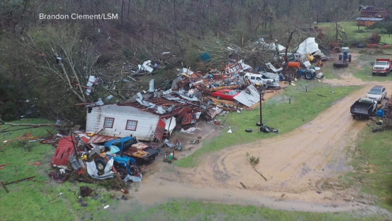 Severe storms in the South - Good Morning America
