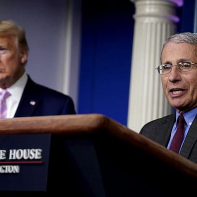 VIDEO: Trump re-tweets attack on Fauci with hashtag #FireFuaci