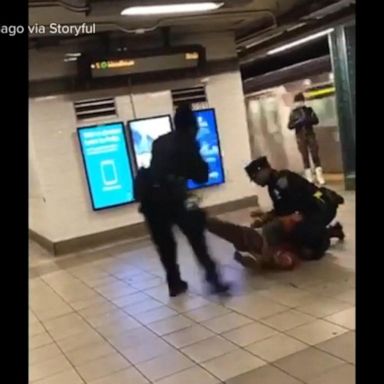 VIDEO: NYPD officer attacked inside subway station