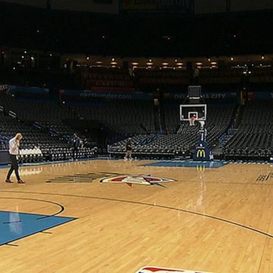 VIDEO: NBA attempts to open some team facilities