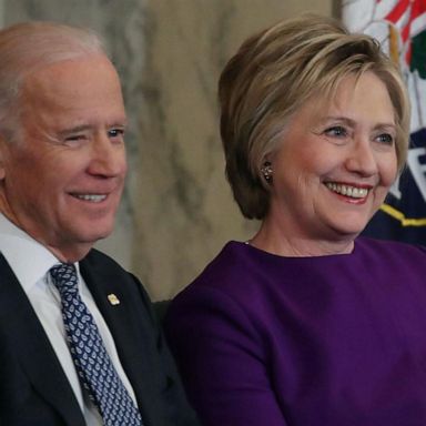 VIDEO: Joe Biden gets the official nod from Hillary Clinton