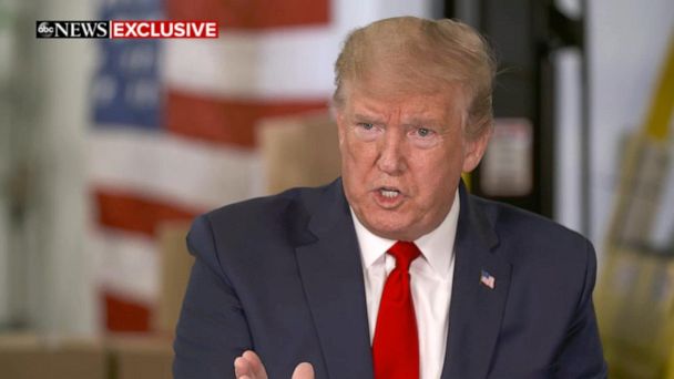 Video Trump Speaks With Abc News David Muir Abc News