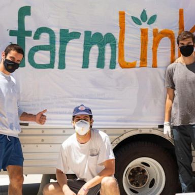 VIDEO: Students start project linking farms to food banks