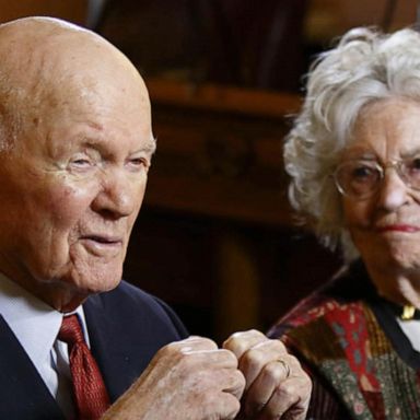 VIDEO: Wife of astronaut John Glenn has died