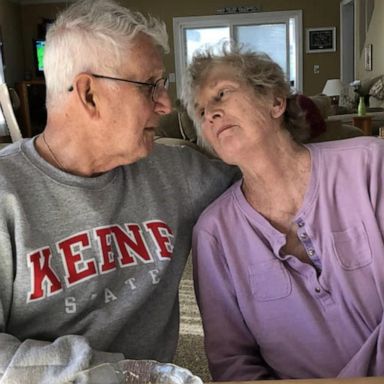 VIDEO: Couple married for almost 60 years reunites after hospitalization