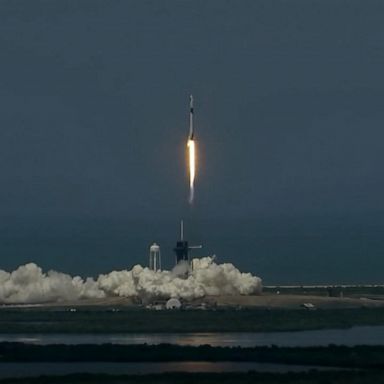 VIDEO: US astronauts lift off for the International Space Station