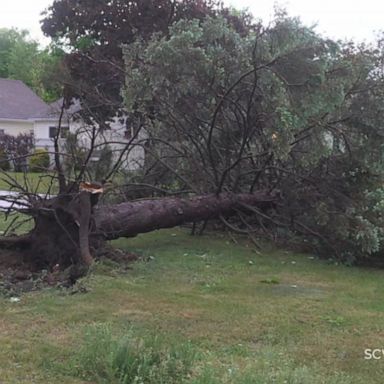 VIDEO: Severe weather dumps heavy rain in the Northwest