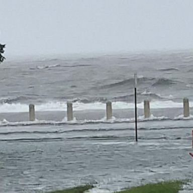 VIDEO: Tropical Storm Cristobal batters Gulf Coast