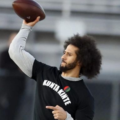 VIDEO: Former NFL quarterback Colin Kaepernick may take the field