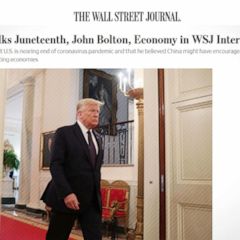 Trump claims credit for recognition of Juneteenth