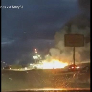 VIDEO: Roadside fireworks stand supply explosion