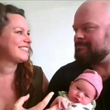 VIDEO: ‘Date Night Dad’ finally brings home newborn son from hospital