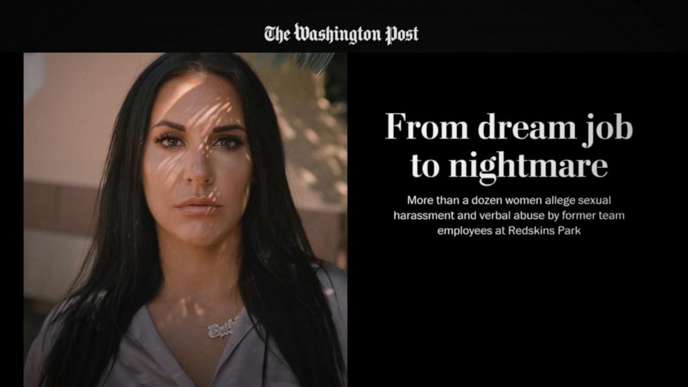 The Washington Post on X: ⚡️ “15 women who worked for Redskins allege  sexual harassment”  / X