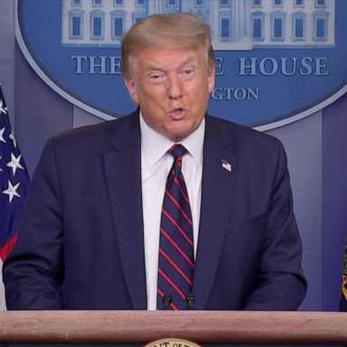 VIDEO: President Trump’s coronavirus briefing, new poll results