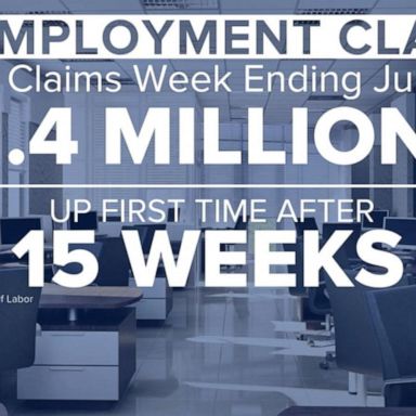 VIDEO: Unemployment claims rise amid questions over benefits