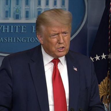 VIDEO: President Trump sends mixed messages