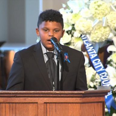 VIDEO: 12-year-old recites poem at John Lewis’ funeral 