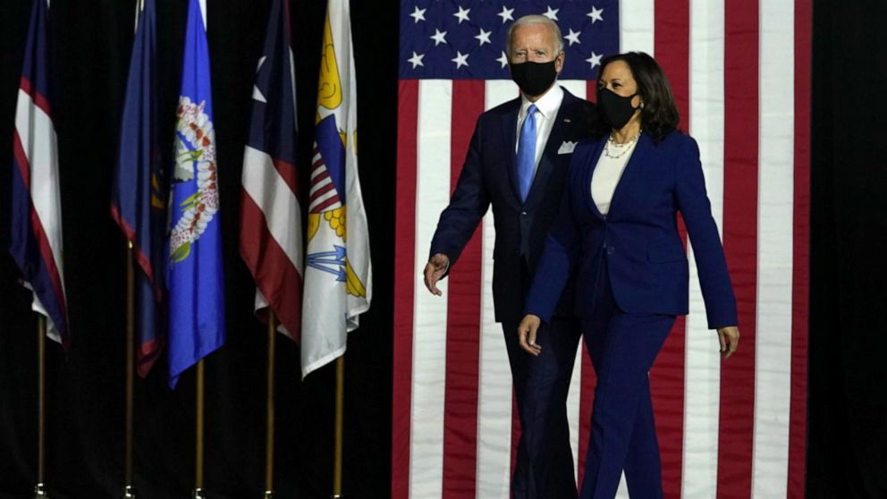 Kamala Harris receives strong marks as Joe Biden's VP: POLL - ABC News