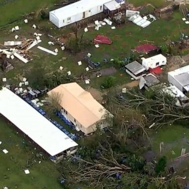 VIDEO: 4 dead after Hurricane Laura hits coast