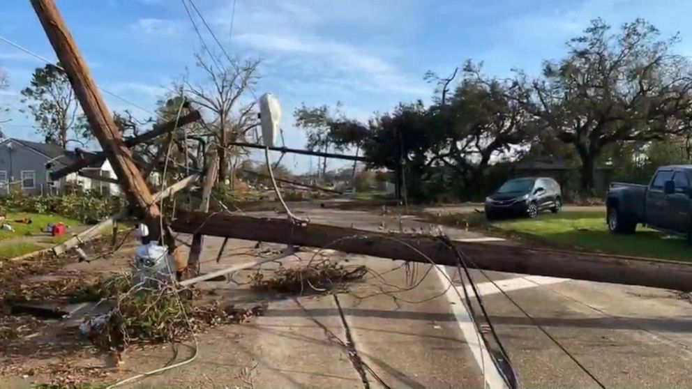 Louisiana residents struggling after Hurricane Laura destruction | GMA