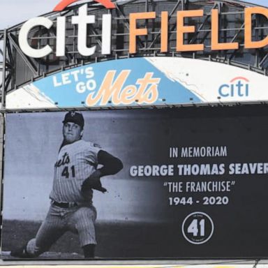 VIDEO: Baseball players pay tribute to major league icon who passed away