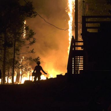 VIDEO: More than 200 rescued from California wildfire