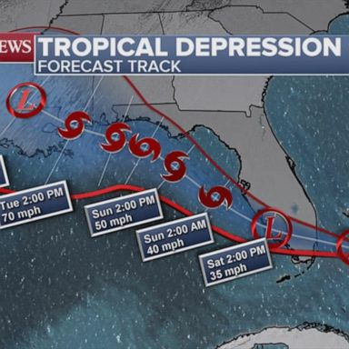 VIDEO: 6 tropical systems form in the Atlantic