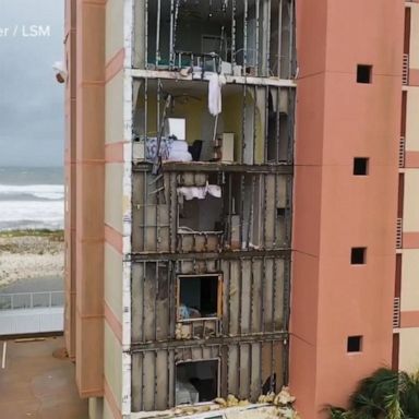 VIDEO: Hurricane Sally makes landfall on Gulf Coast, downgraded to tropical storm