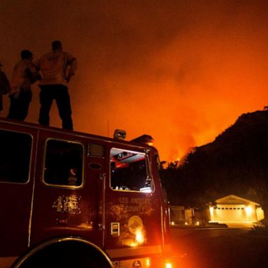 VIDEO: Exhausted firefighters sing ‘Take Me Out to the Fire Line’ after 14-hour shift