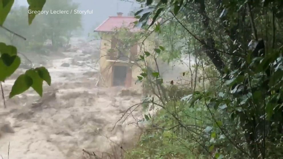 WATCH: Floods turn deadly at French-Italian border