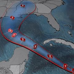 Tropical Storm Delta has formed in the Caribbean