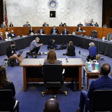 VIDEO: Amy Coney Barret faces day 3 of Senate hearing, climate change questions