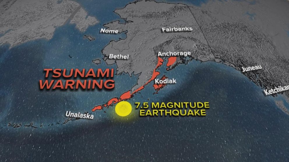 Video Alaska Gets Tsunami Warning After Earthquake - ABC News