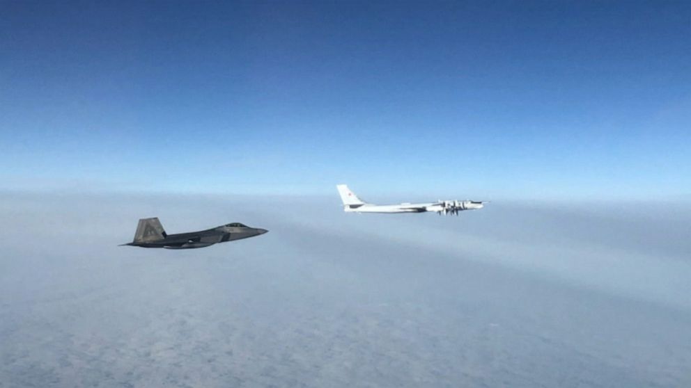 5 Russian Military Planes Intercepted Off Alaskan Coast Video - ABC News