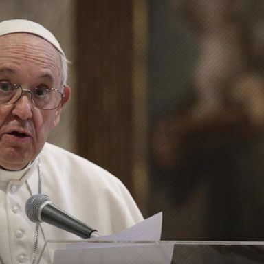 VIDEO: Pope Francis becomes first pope to endorse civil unions for gay couples