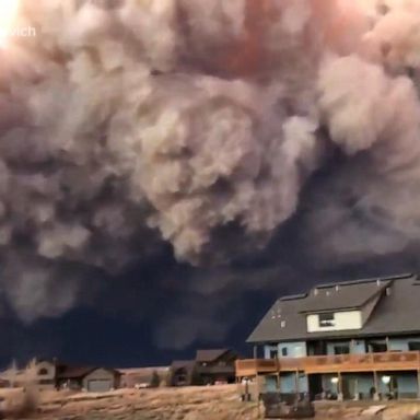 VIDEO: Hundreds evacuate amid Colorado wildfires