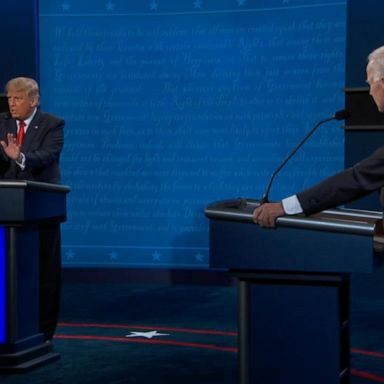 VIDEO: Final presidential debate shows starkly different views of COVID-19