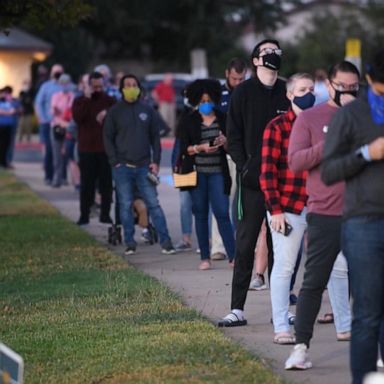 VIDEO: Early voting wave continues, 75 million have cast ballots