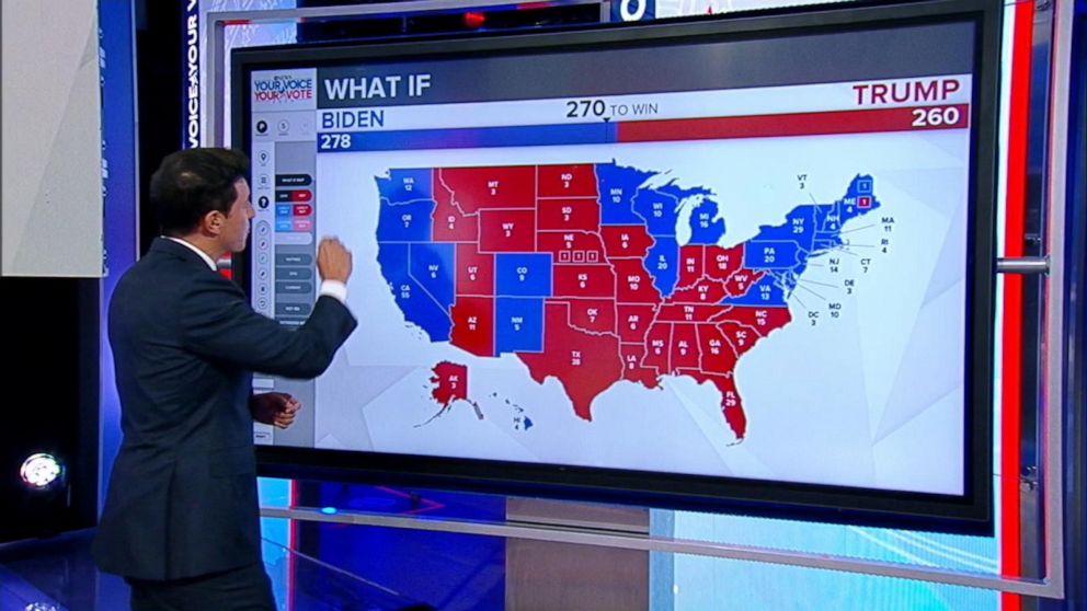 Video The Path To 270 Electoral Votes - ABC News