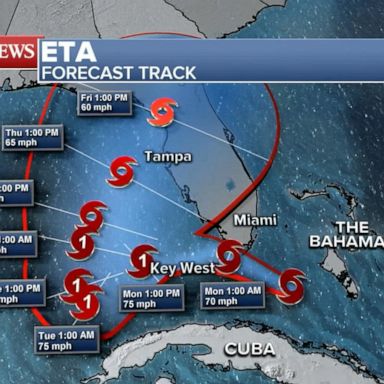 VIDEO: Tropical Storm Eta heads toward South Florida after going through Cuba 