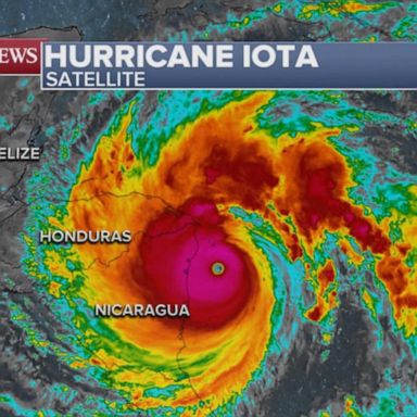 VIDEO: Hurricane Iota makes landfall as Category 5 storm