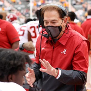 VIDEO: Alabama football coach tests positive for COVID-19