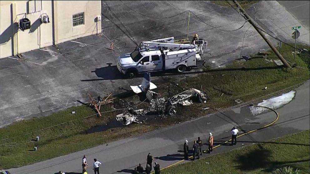 3 Men Survive Small Plane Crash Near Tampa Video - ABC News