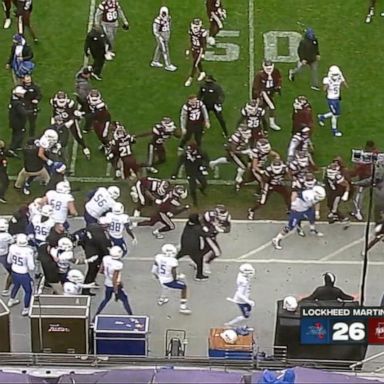 VIDEO: Massive brawl breaks out after college football bowl game