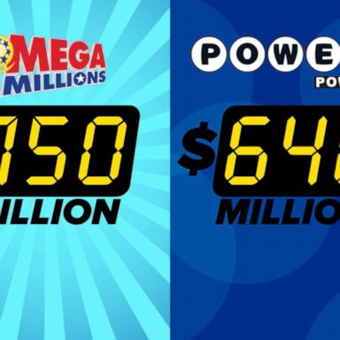 VIDEO: 2 lottery jackpots worth $1.3 billion total up for grabs this weekend 