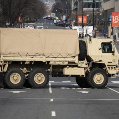 VIDEO: Washington, DC preps for Biden inauguration