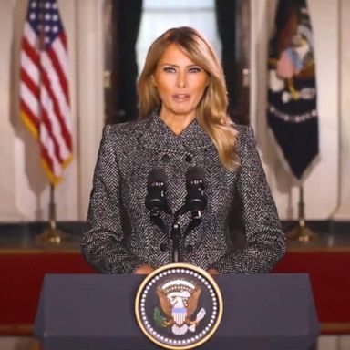 VIDEO: First lady offers farewell message to nation