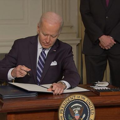 VIDEO: Biden signs sweeping executive actions to combat climate crisis