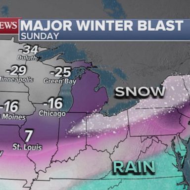 VIDEO: Another winter storm forms across the country