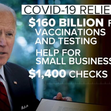 VIDEO: Biden calls for action on COVID-19 relief, with or without GOP support